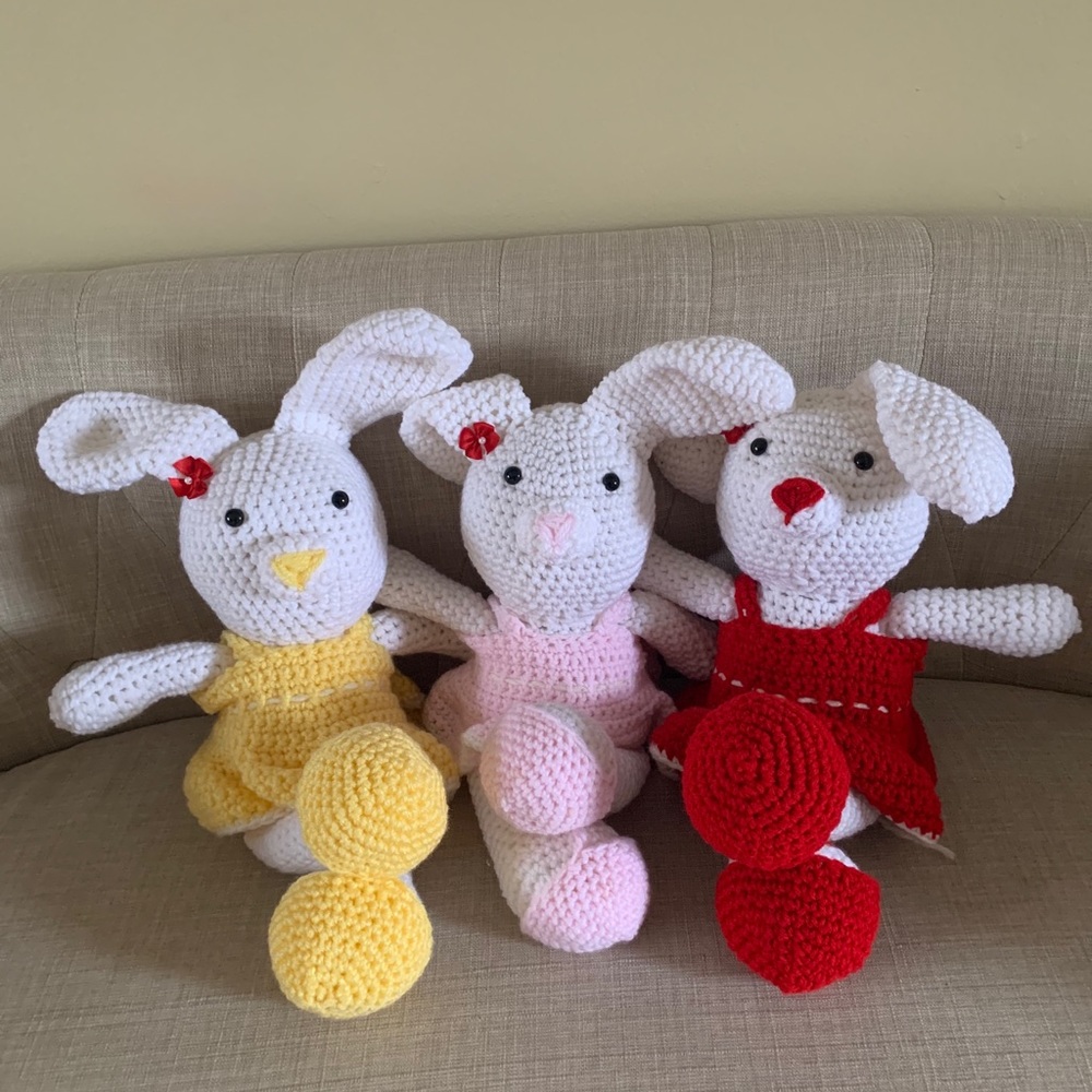 Dress up big girl bunnies